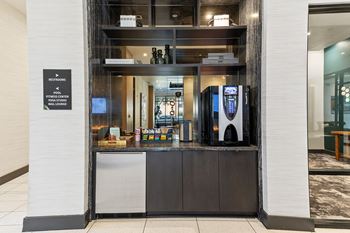 Gourmet coffee bar